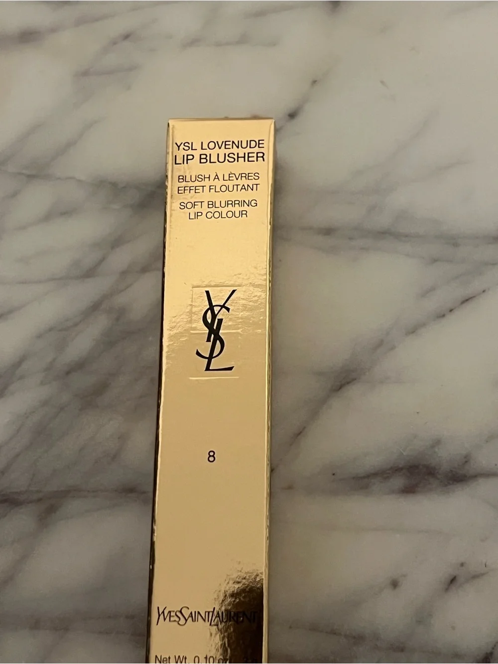 Yves Saint Laurent YSL Lovenude Lip Blusher Soft Blurring Lip Color in shade 8.